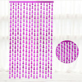 Hen Party Willy Tinsel Curtain Rose Gold | Gold | Silver Metalic BackDrop Hens Party Penis Decor Bridal Party Girls Night Penis Decoration